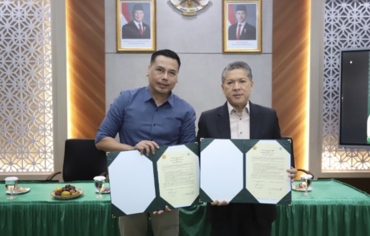 Dr. Delsy Ronnie and Prof. Dr. Ir. Marwan. Photo: KabarAktual.id